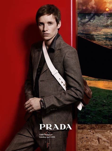 eddie redmayne prada|Eddie Redmayne Is The New Face Of Prada.